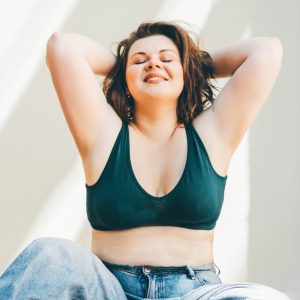 a woman posing for a picture